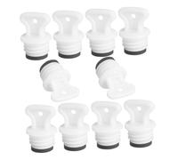 MOTHNUR 10 Pièces Bouchons de Remplacement pour Bouillottes Caoutchouc Bouchons Étanches Résistants Compatibles avec Poche Chaude Colmateur Anti-fuite