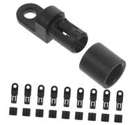 MOTHNUR 10 Pièces Crochet pour Corde Élastique Nylon à Fixation de Cordon Élastique pour Kayak Bateau Canoë Accessoires de Remplacement pour Corde Bungee