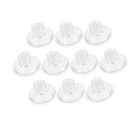 MOTHNUR 10 pièces Kit Ventouses avec Vis pour Aquarium Fixation Stable et Puissante Surfaces Planes Transparentes Adapté Déco Poissons et Supports Verre