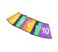 MOTHNUR 10 Pièces Lot de Housses Numérotées pour Cônes de Football et Basket Protection et pour Plots de Marquage Accessoires Dentraînement Sportif Polyvalents