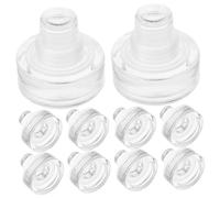 MOTHNUR 10 pièces Type Wine Bottle Stoppers Set Airtight Glass Plugs For Wine And Beer Bottles Sealers To Keep Drinks Fresh