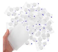 MOTHNUR 100 Comprimés de Serviettes Compressées Jetables en Coton Mini Mouchoirs en Papier Compressés pour Maison Voyages et Activités de Plein Air