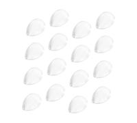 MOTHNUR 100 Pièces Transparent Nail Polish Board Glass Beads For Nail Color Chart Display And Practical Manicure Accessory For Salon Use