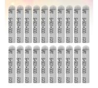 MOTHNUR 100pièces Lames u Acier Inoxydable Aiguilles Sourcils Microblading Maquillage Permanent