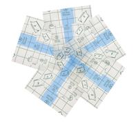 MOTHNUR 100pièces Palettes De Maquillage à Usage Unique Pour Mélanger Fond De Teint Et Cosmétiques Palettes De Maquillage à Main