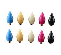 MOTHNUR 10pièces Outils De Nail Art Avec Têtes De Crayon à Point Remplacement Pour Dessins Et Strass Pour Professionnels Et Débutants