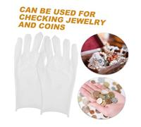 MOTHNUR 12 paires Gants de Travail Coton pour Hommes Xl Protection Sensible pour Inspection Bijoux et et Confortables pour Ateliers et Usage Quotidien