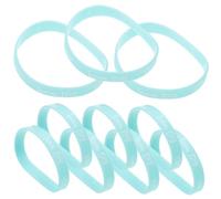 MOTHNUR 12 pièces Bracelets Silicone Réglables Team Boy pour Fête Gender Reveal Lot de Bracelets Garçon pour Shower Confortables et Adaptés à Chaque Âge Accessoire Décoration Shower