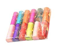 MOTHNUR 12 pièces Étui Lèvres Vintage avec Miroir Coffret Élégant et Léger pour Femme Boîte de Rangement Portable pour Cosmétiques Lot de Multicolores