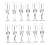 MOTHNUR 12 Pièces Tube De Brillant à Lèvres Rechargeable Flacon De Brillant à Lèvres Contenant Boîte De Tubes Mini Verre à Vin Portable Et Réutilisable