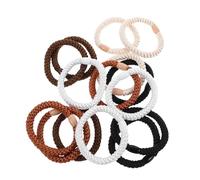MOTHNUR 15 pièces Élastiques à Cheveux Tressés Épais Haute Élasticité Maintien Stable pour Queue de Cheval Accessoires Colorés et Filles