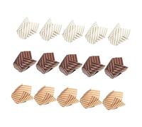 MOTHNUR 150 pièces Caissettes à Cupcakes Résistantes Chaleur Papier Antiadhésif Rayé et Blanc pour Muffins Gâteaux et Pâtisseries Usage Unique Pratique pour Boulangeries et