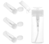MOTHNUR 1ensemble Bouteilles Press à Vernis à Ongles Flacons Voyage Avec Distributeur Kit De Éléments Pour Démaquillant Et Produits Cosmétiques
