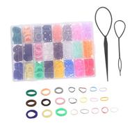 MOTHNUR 1ensemble Chouchous Et Accessoires De Coiffure à Cheveux Pour Queue De Cheval De Caoutchouc Et Peluche