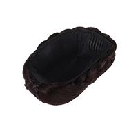 MOTHNUR 1pièce Chignon Tressé Synthétique Pour Femmes Extension De Cheveux Élégante Pour Mariage Et Événements Spéciaux Accessoire Pratique Et Chic Pour Créer Un Bun Parfait