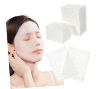 MOTHNUR 2 Coton Maquillage Doux et Élastique Par Pack Lingettes Visage Humides Multi Usage pour Démaquillage et Soins Cutanés
