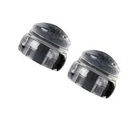 MOTHNUR 2 ensembles Kit Manucure Nail Art avec Tampons Transparents Silicone pour Stamping Ongles Outil pour Création Motifs Personnalisés à Domicile