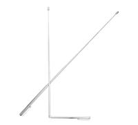 MOTHNUR 2 Pièces Baguettes Sourcier INOX Portables Acier Inoxydable Tiges Radiesthésie Robustes et Légères Outil de Détection Extérieure pour Camping et Activités Plein Air