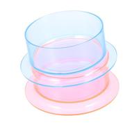 MOTHNUR 2 pièces Bol Eau et Nourriture Anti-Renversement pour Reptiles et Petits Animaux Bleu et Rose Facile à Nettoyer et Adapté Aux Reptiles Petits Mammifères Hamsters et Amphibiens