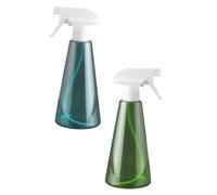 MOTHNUR 2 pièces Bouteilles Pulvérisation Réglables Spray Brumisateur Fin Flacons Rechargeables Légers et Compacts pour Jardinage et Voyage Bleu Vert Réutilisable