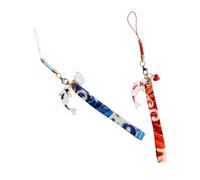 MOTHNUR 2 pièces Dragonne Téléphone Mobile Bracelet Poignet Style Japonais Sangle Anti-perte Adorable et Décorative Accessoire Cadeau pour Téléphones et Gadgets