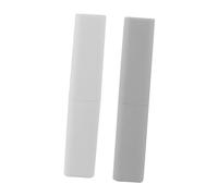 MOTHNUR 2 pièces Étui de Voyage Portable pour Brosse à Dents Plastique PP Rangement Aéré pour Famille Camping et Affaires Couleur Aléatoire Couleur Aléatoire