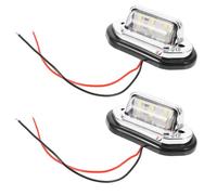 MOTHNUR 2 pièces Feux de Navigation LED pour Bateau Yacht Camion Lampe Signal Étanche LED Sécurité Nuit Lumière Poupe