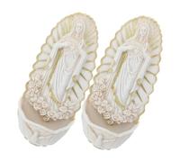 MOTHNUR 2 pièces Holy Water Font Guadalupe Décoration Murale Catholique Suspendue pour Maison et Église Présent Communion Ambiance Spirituelle et Apaisante