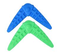 MOTHNUR 2 pièces Jouets à Mâcher Résistants Forme de Fléchettes pour Chiens pour Entraînement et Exercice Intérieur et Extérieur Couleur Aléatoire Couleur Aléatoire