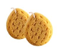 MOTHNUR 2 pièces Lot de Éponges Nid Dabeille pour Bain Exfoliantes et Durables Gommage Doux Corps et Massage Peau pour Quotidienne