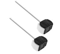 MOTHNUR 2 Pièces Pédale De Batteur De Tambour Batteur De Pédale Accessoire D'instrument Accessoires Pour Percussions Black