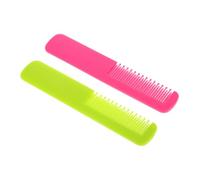 MOTHNUR 2 pièces Peigne Garçon Fille Abs à Dents Rondes Né et Tout- Doux pour Chevelu Sensible Démêlage et Soin Délicat des Cheveux