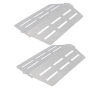 MOTHNUR 2 pièces Plaques Chauffantes INOX Barbecue Gaz Diffuseur Chaleur Résistant Haute Température Accessoires Grill pour Cuisson Équilibrée et Protection Inflammes