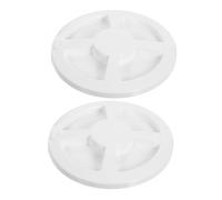 MOTHNUR 2 Pièces Plastic Tissue Box Replacement Knob for Bathroom Roll Paper Dispensers Installation Elegant Modern Design Compatible with Various Tissue Holders