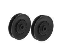 MOTHNUR 2 pièces Protection pour Poulie de Fitness Manchon Antibruit Compatible Appareils Musculation Accessoire Facile à Installer pour Équipement Gym