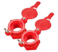 MOTHNUR 2 pièces Robinet Extracteur de Miel Plastique Valve de Porte Étanche pour Embouteillage Apiculture Outil Léger et Compact avec Poignée Longue pour Ruchers