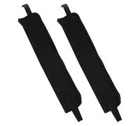 MOTHNUR 2 Pièces Sacoche pour Baguettes de Batterie Renforcée Pochette de Rangement Spacieuse pour Maillets et Accessoires de Percussion Sac de Transport Noir pour Musiciens