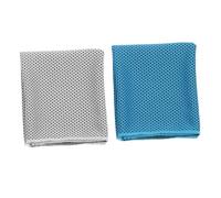 MOTHNUR 2 Pièces Serviette Sport Refroidissement Serviettes Rafraîchissantes Portables Polyester à Séchage Rapide pour Entraînement Yoga Gym et Activités Extérieures Unisexe