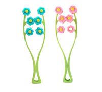 MOTHNUR 2 pièces Visage Forme Massage Minceur Outil Auto-massage Léger Anti-poches Sculptant Ligne Du Visage Couleur Aléatoire Couleur Aléatoire