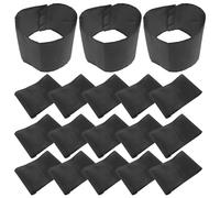 MOTHNUR 20 pièces Brassards de Deuil Funéraire Noir Sans Inscription Accessoires Commémoratifs pour Funérailles et Événements de Souvenir