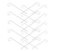 MOTHNUR 20 Pièces Crochet De Fleur De Jardin Crochet en Métal Cintre Extérieur pour Plantes Entraîneurs De Jardin en Métal Piquets D'ornement De Pelouse Piquets De Pelouse Le Fer