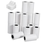 MOTHNUR 20 rouleaux Papier Thermique Lot pour Caisse Enregistreuse Imprimante Thermique Compatible Terminal Paiement Usage Bureau Magasin
