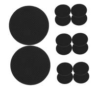 MOTHNUR 20pcs Patins Pieds de Table Billard 8,6cm Antidérapants, Coussinets Stabilisateurs pour Pieds de Billard, Protection Sol et Nivellement Facile pour Table de Billard