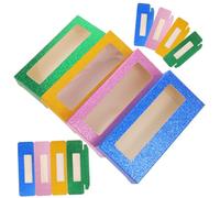 MOTHNUR 20pièces Boîte De Rangement Pour Faux Colorés Étui à Délicat Pour Manucure Et Accessoires De Nail Art Maintien Propre Et Organisé