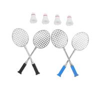 MOTHNUR 2ensembles Pendentifs De Badminton Miniatures Accessoires pour à Et Décoration De Maison De Poupée Charm Sportif Petite