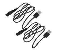 MOTHNUR 2pièces Câble De Charge Usb Rasoir Électrique Résistant Chaleur Pratique Pour Rasoir Epilateur
