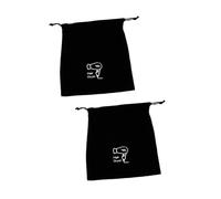 MOTHNUR 2pièces De Rangement Sèche-cheveux Noir Organisateur Étanche Pour Accessoires De Coiffure Pour Maison Hôtels Et Universités De Stockage Pratique Et Transportable