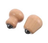 MOTHNUR 2pièces Masseur Facial à Outil De Modelage Pour Visage Et Cou Avec Manche Bois Pour Massage Quotidien Et Voyage