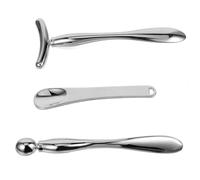 MOTHNUR 3 pièces Bâton de Massage pour Crème Contour des Yeux Alliage de Zinc Roller Multifonction pour Soin Peau Fatigue Oculaire et Massage Du Visage Kit