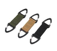 MOTHNUR 3 pièces Crochet Masque Nylon Antidérapant Boucle Oreille Confortable Fixateur Multifonction pour Masque et Lanière de Dos Noir Vert Terre de Somme